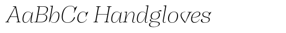 Ancyra Subhead Thin Italic image