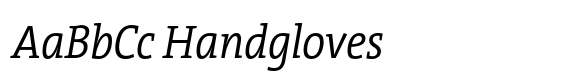 TheSerif SemiCondensed SemiLight Italic image