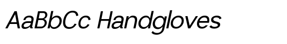 Mandau Regular Italic image