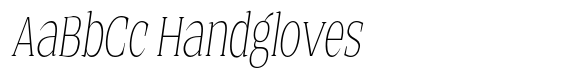 Quinget Variable Quinget Extra Light Condensed Slanted image