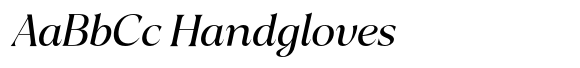 Blacklist Italic font sample