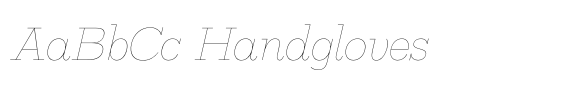 Bramblestone Slab Hairline Italic image