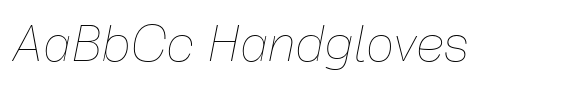 Tatype Neue Thin Italic image