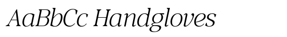 RCL Morland Light Italic image