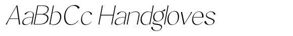 Cristecy Thin Semi Condensed Slanted image