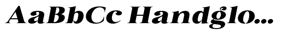 Eritza Black Semi Expanded Italic image