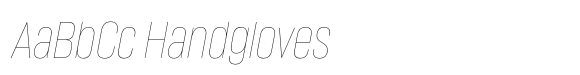 Lütschine Lutschine Hairline Con x3 Italic image