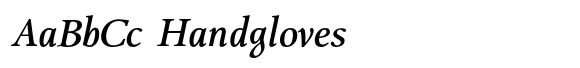 Bague Text Medium Italic image