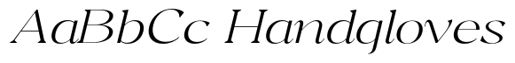 Andrise Extra Light Expanded Italic image