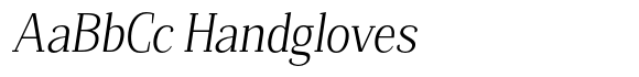 Mundale Light Semi Condensed Slant image