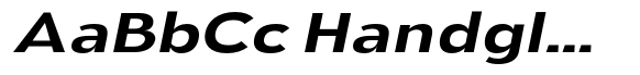 Aukim II Semi Bold Expanded Italic image