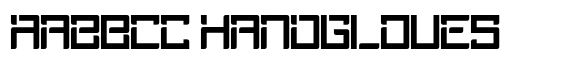 Techno Grazer font sample