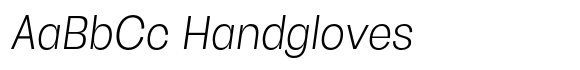 HT Arcadia Grotesk Light Italic image