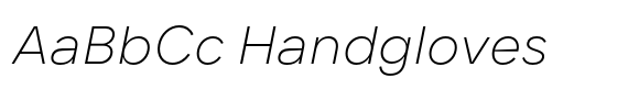 Karst Thin Italic image