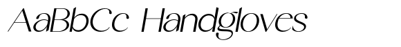 Herova Italic Expanded Slant image
