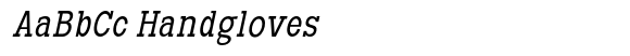 Aristone Slab Light Condensed Italic image