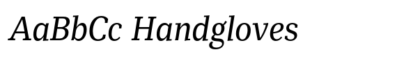 Mediator Serif Narrow Italic image