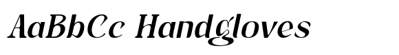 Avander Medium Italic font sample