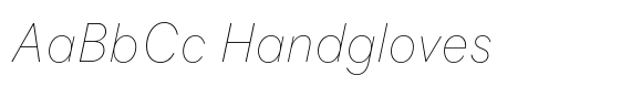 Flink Neue Cnd Thin Italic image