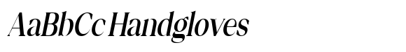 Mugnelis Medium Condensed Slant image