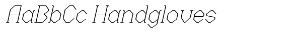 Menenga Thin Italic font sample
