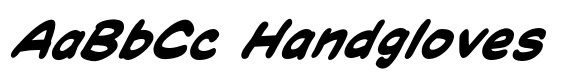 Thru Thick And Thin Heavy Italic image