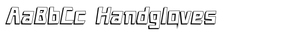 Cave Age Shadow Italic font sample