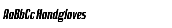 Calenza Compressed Black Italic image
