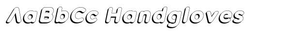 Nevaeh Shadow Extra Bold Italic image