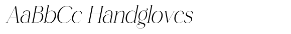 Roowgen Italic image