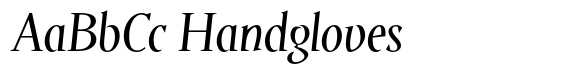 Klassisk Italic Display image