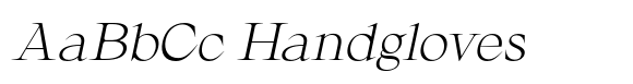 Gloudy Italic image