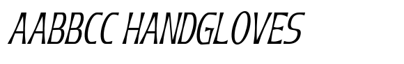 Geximo Condensed Slant Light image