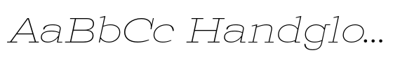 Cuptcha Wide Thin Italic image
