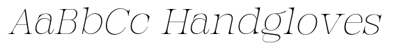 Bravellion Thin Semi Expanded Italic image