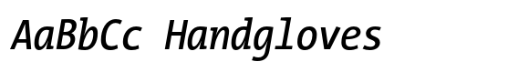 TheMix Mono Condensed SemiBold Italic image