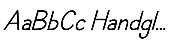 Romance Sans Italic image