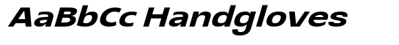 Glorytalk Sans Soft Bold Italic Semi Expanded image