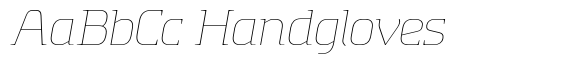 Absentia Serif Hairline Italic image