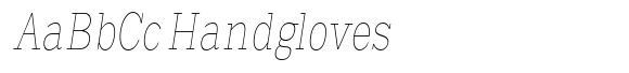 Scolver Thin Slant Condensed image