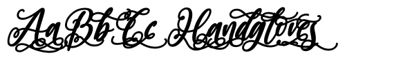 Dramatic Hearts Swash Bold Italic font sample