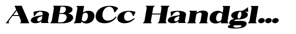 Fanilex Contrast Expanded Italic image