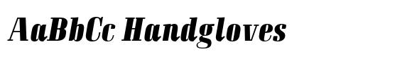 Grandheron Serif New Black Italic image