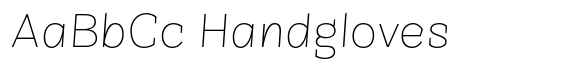 Sintesi Semi UltraThin Italic image