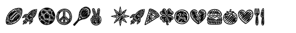 Scribble Doodle Dingbats image