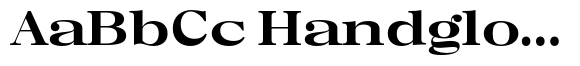 Regaris Extra Bold Expanded High image