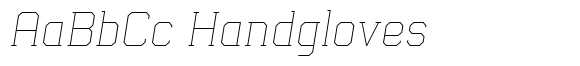 Esquina Thin Italic font sample