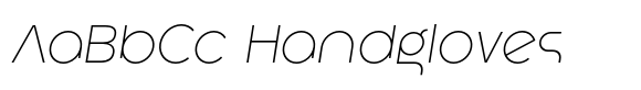 Amonos display Extra Light Italic image