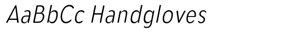 Aukim II Circled Light Condensed Italic image