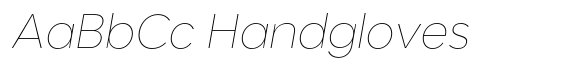Kanyon Hairline Italic font sample